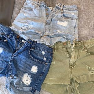 Jean shorts